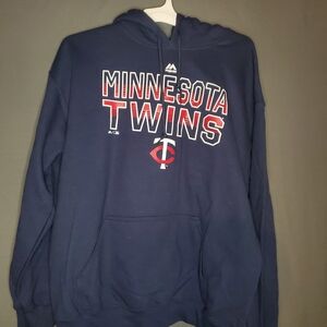 Majestic Minnesota Twins Navy Hoodie